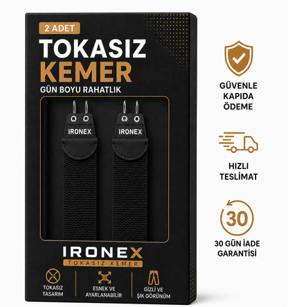 Ironex Flex™ Tokasız Kemer