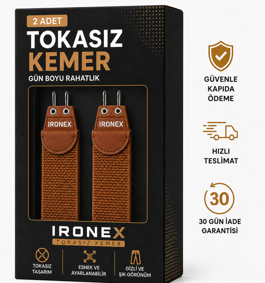 Ironex Flex™ Tokasız Kemer